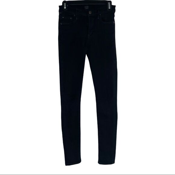 Citizens of Humanity Women's Black Rocket High Rise Skinny Jeans Size 25 - Picture 2 of 9